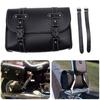 Motorbike Motorcycle Faux Leather Luggage Storage Left Right Side Saddle Bag