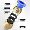 VOSTE Pneumatic Quick Straight Connector