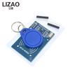 Комплект модуля индукции RFID-карт LIZAO MFRC RC522, считыватель/записывающее устройство 13,56 МГц с картой Fudan и брелоком для проектов Arduino