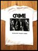 CRIME Сан-Франциско Панк 1977 Футболка от художника Адама Т. Поп-арт Ограниченная серия Панк Рок-н-Ролл Ramones Новая волна RnR