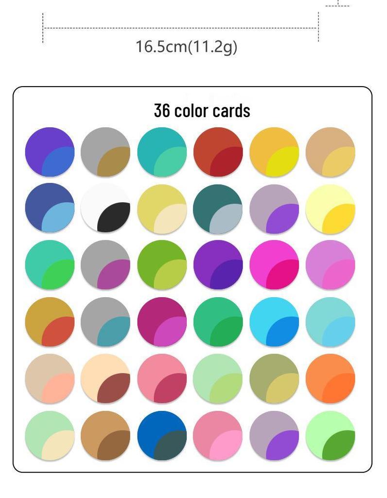 36-Color Dual-Tip Water-Based Acrylic Marker Set for DIY Graffiti