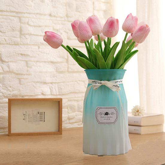 5 шт. Имитация тюльпана 34 см Искусственный тюльпан Поддельные цветы Искусственный тюльпан оптом Подарок на День матери для вазы Главная Кухня Свадьба Весна Украшения для вечеринки