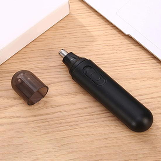 Бритва для волос в носу, полезная моющаяся форма ручки, электрические ножницы для волос в носу, дорожный электрический триммер для волос в носу, инструмент для макияжа, триммер для волос в носу