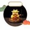 Year Of The Dragon Zodiac Mascot Ornaments Chinese Dragon Figurine Home Decor Mini Dragon Statue Resin Chinese Dragon Crafts