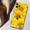 Sunflower Phone Case For iPhone 14 11 12 13 Mini Pro XS Max Cover 6 7 8 Plus X XR SE 2020 Funda Shell