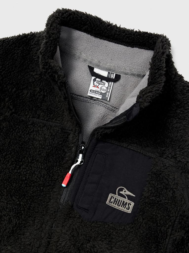 Флисовая куртка Bonding для мальчиков, черная, KS [Chums], пальто/куртка для детей