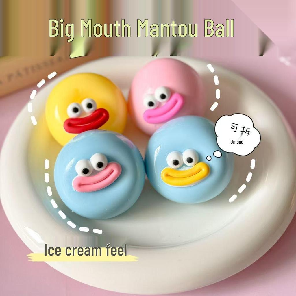 Креативная игрушка-мялка оранжевого цвета: Снятие стресса и помощь в декомпрессии