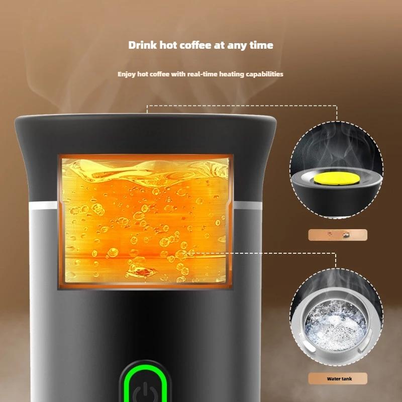 Портативная капсульная кофемашина Espresso Electric Small Wireless Heat Pump Press Coffee Machine