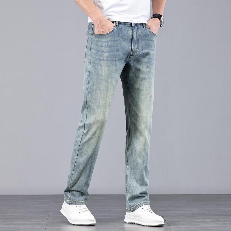 POLOMEISDO Men's Straight-Leg Jeans