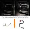 Переоборудование освещения багажника для Mercedes Benz 2016-настоящее время V Vito W447 W448 Огни Отделение Багажник Багажник Огни Автомобиль белый LED