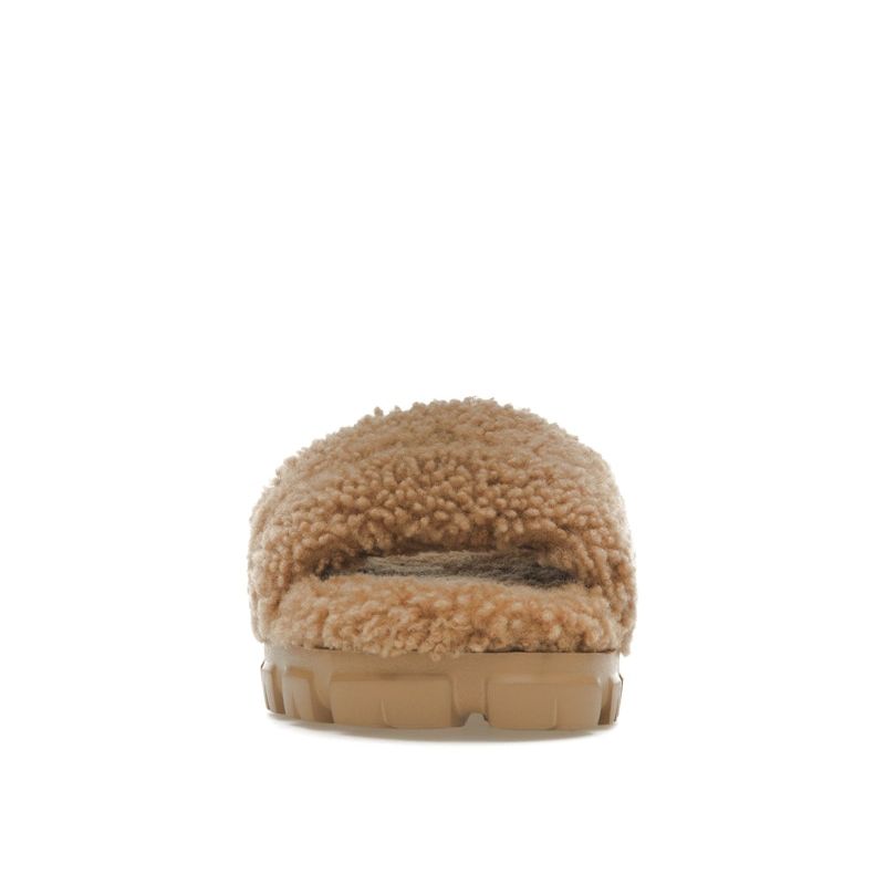 UGG Женские босоножки Cozetta с кудрями, цвет каштановый 1130838-CHE