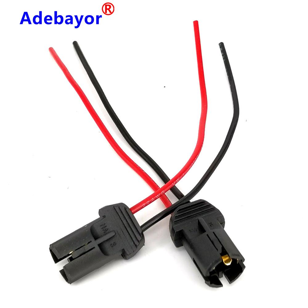 100X Car OEM 12CM T10 led bulb Connector W5W 168 194 Car Lamp Cable Auto Bulb Wire Light T15 LED Bulbs Socket adapter Adebayor