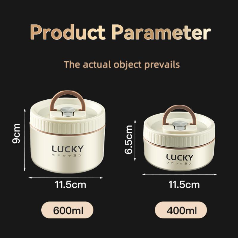 Изолированная миска пищевого качества из нержавеющей стали 316, пригодный для использования в микроволновой печи, контейнер для хранения продуктов питания, штабелируемый портативный набор плюс набор для еды