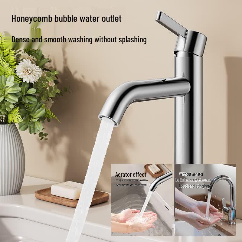 JOMOO Stainless Steel Single Cold Basin Faucet