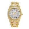 New Arab Number Watch For Men Luxury Fully Diamond Bling Mens Quartz Watches Fashion Iced Out Silver Waterproof Male Clock