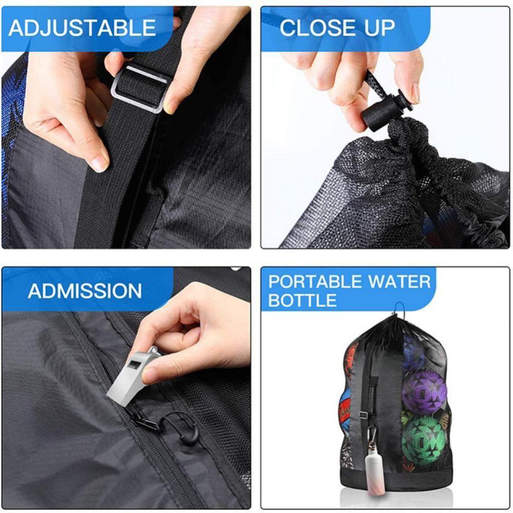 Football Soccer Sports Ball Bag Soccer Volleyball Basketball Backpack Professional Storage Pouch