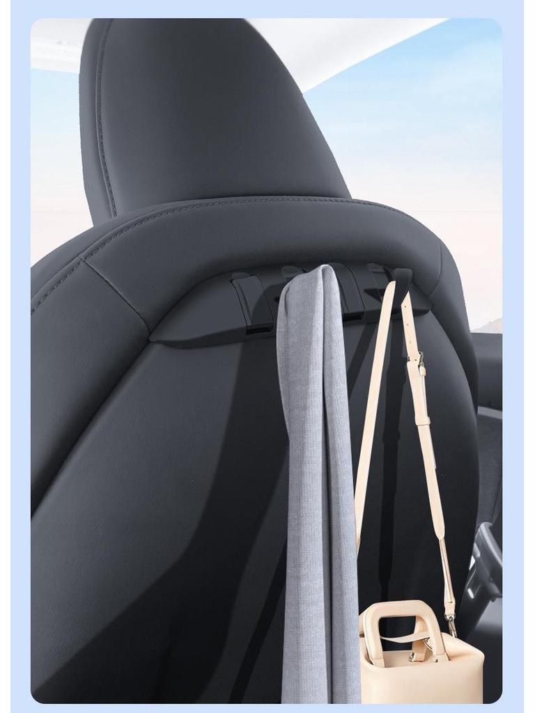 Updated Rear Seat Backrest Hook Cover for Tesla Model 3Y