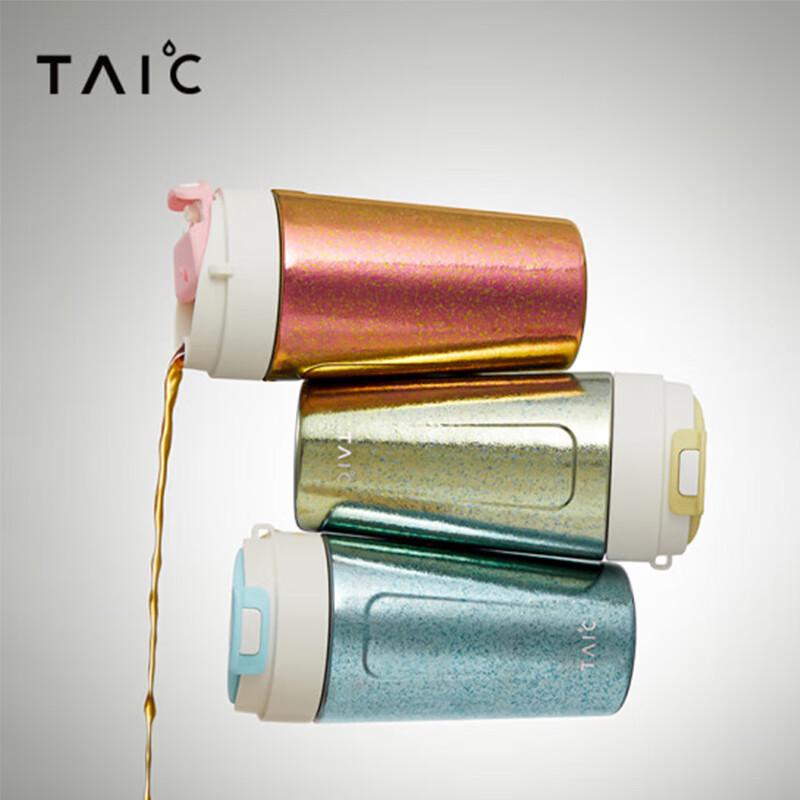 TAIC Двустенная термокружка для кофе из чистого титана