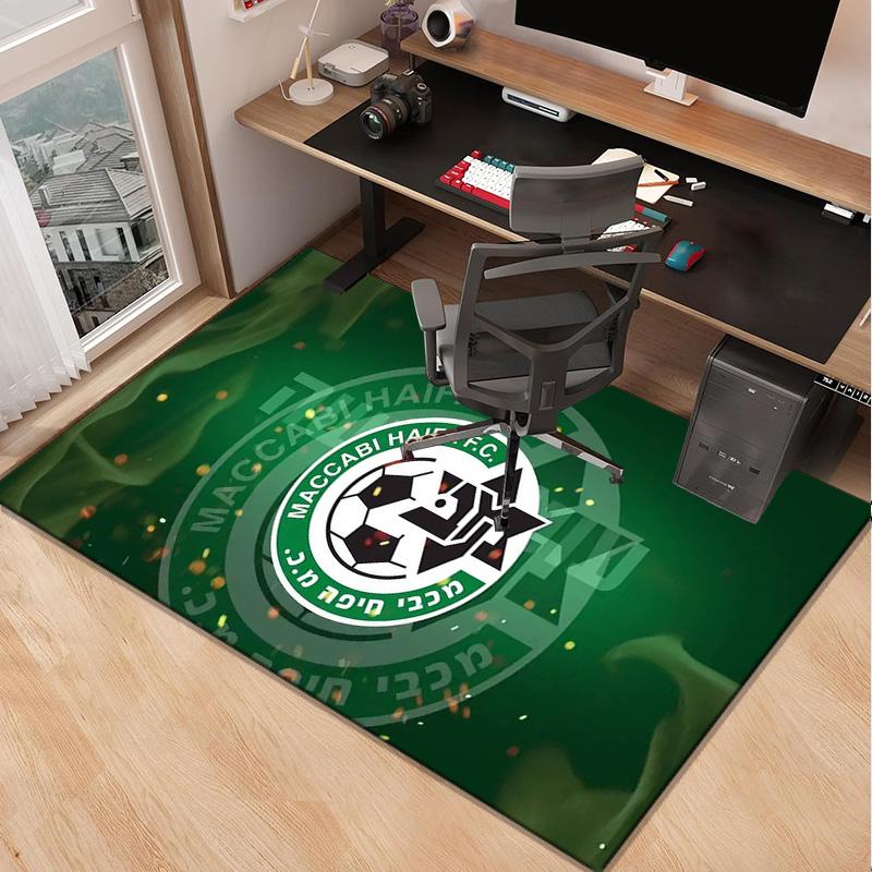 Losc Football Crest Carpet, Chair Rug,Rug for Office Bedroom living rooms, Doormat decor Fan Gift Christmas Gift