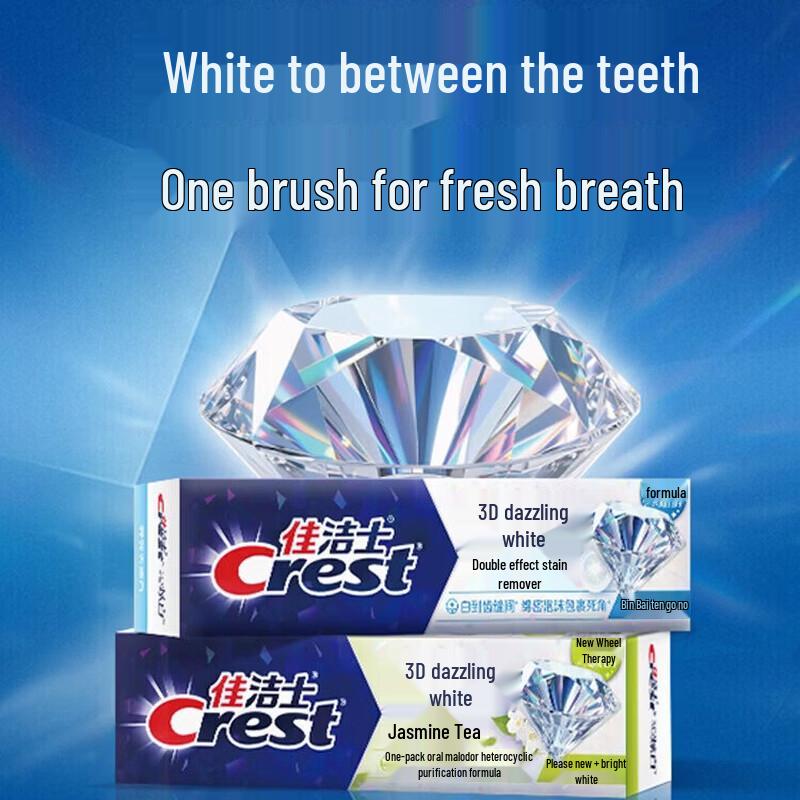 Crest 3D White Зубная паста двойного действия