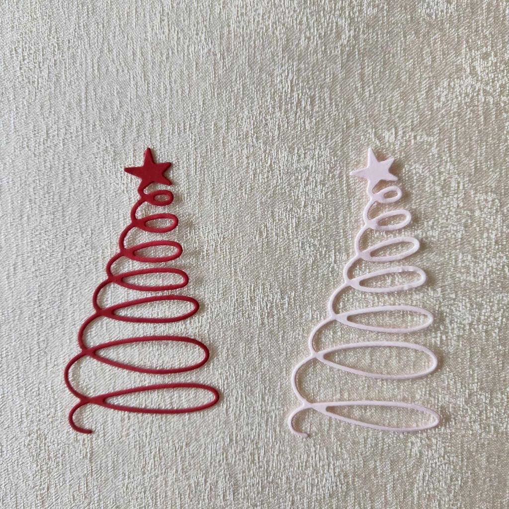 Christmas Tree Metal Die Cutting Dies Stencil for DIY Scrapbooking Tree