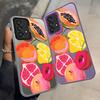 Чехол для Samsung Galaxy A31 A13 A14 A34 A15 A16 A21s A23 A35 A12 A24 A25 A17 A20s A26 Чехол для телефона Вкусные фрукты