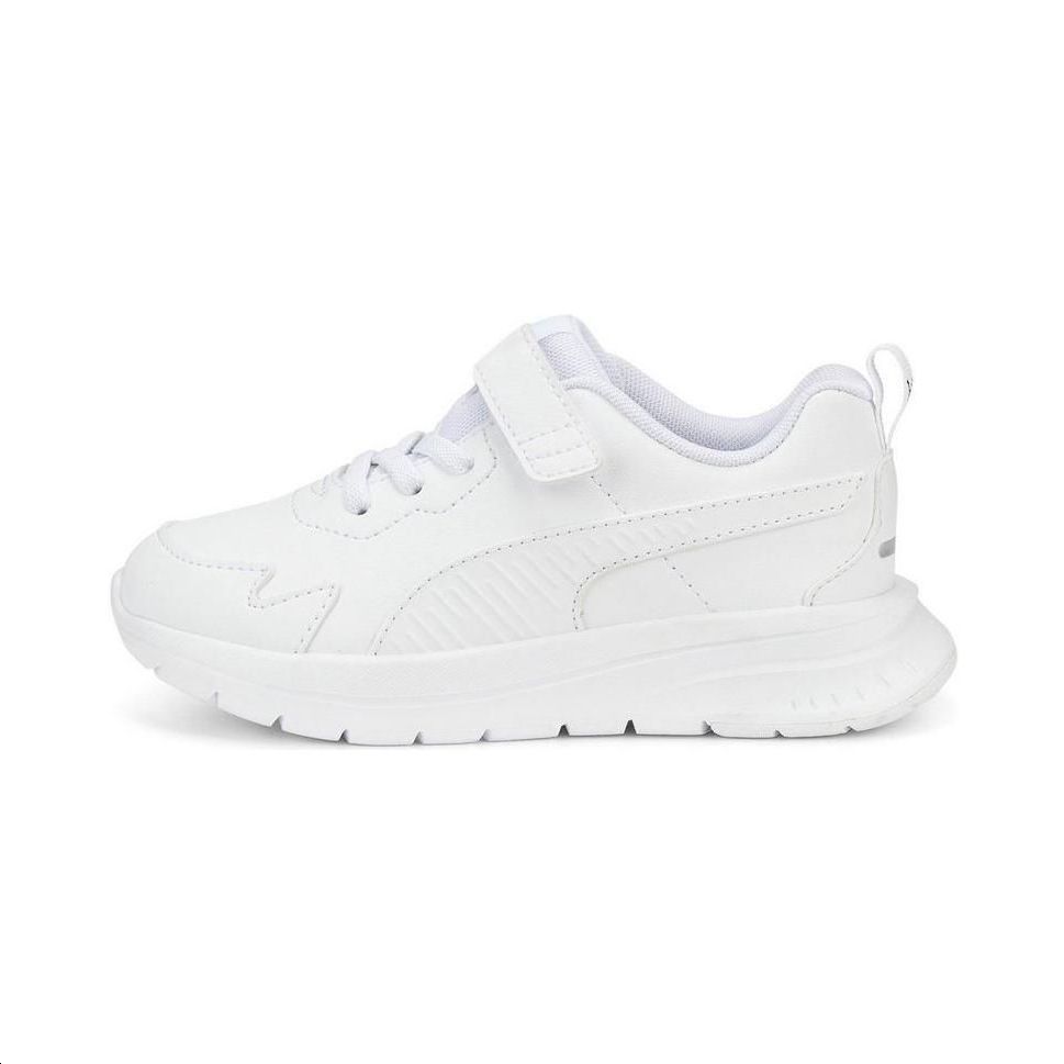 Puma Evolve Run SL Comfortable Simple Low Top Kids Casual Shoes Kids Sneaker White 386236-02