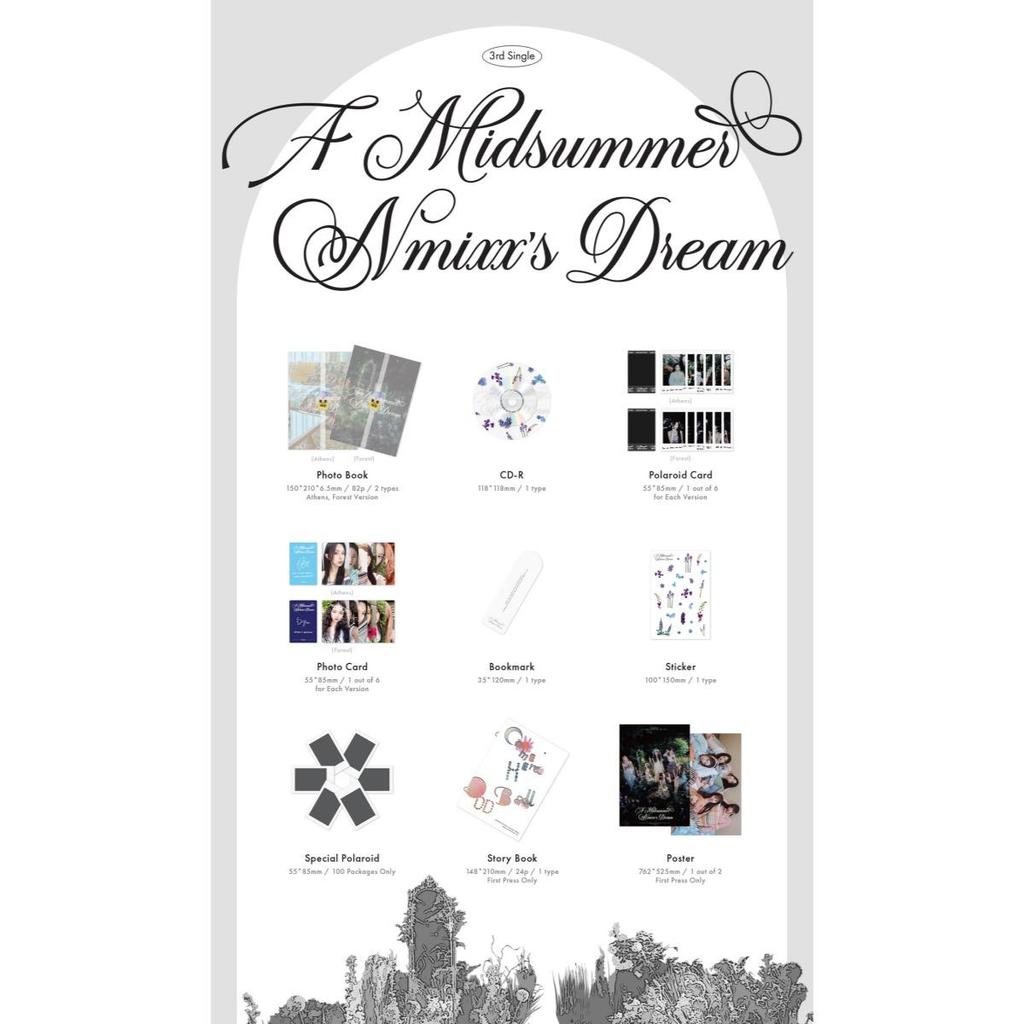 NMIXX Мечта в середине лета NMIXX / третий сингл-альбом