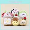 Adorable Plush Hamburger Keychain Cute Stuffed Toy Sushi French Fries Bread Accessory