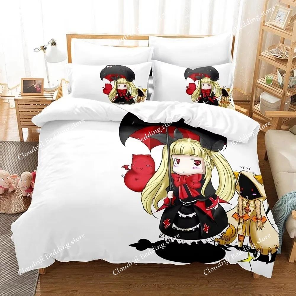 Новый Personality 3D Печать Аниме Blazblue Комплект Постельного Белья Мультфильмы Взрослый Ребенок Спальня Пододеяльник Комплекты Домашний Текстиль