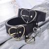 1 Pcs Leather Wide Belt for Women Gold Love Buckle Pin Jeans Black Luxury Brand Ladies Vintage Strap Female Waistband
