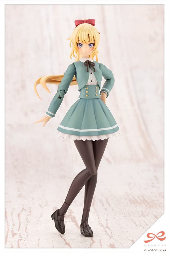 Kotobukiya Sosai Garden Ritsuka Saeki Iris Высокая пластиковая модель JK010 для девочек [St. Одежда для девочек в школе/зимняя одежда] приблизительно. 1/10