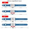 Для Apple Watch ultra 2 ремешок 49мм 46мм 44мм 40мм 45мм 41мм 42мм Силиконовый браслет correa iWatch series se 9 8 7 6 3 10 11 ремешки