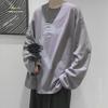 2023 Men's Trendy Loose Long-Sleeve T-Shirt - Autumn Fashion for Couples and Boys