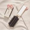Small Comb Milky White Lamb Portable Mini Folding Airbag Comb for Women's Bangs Special Fold Stacked Mirrors