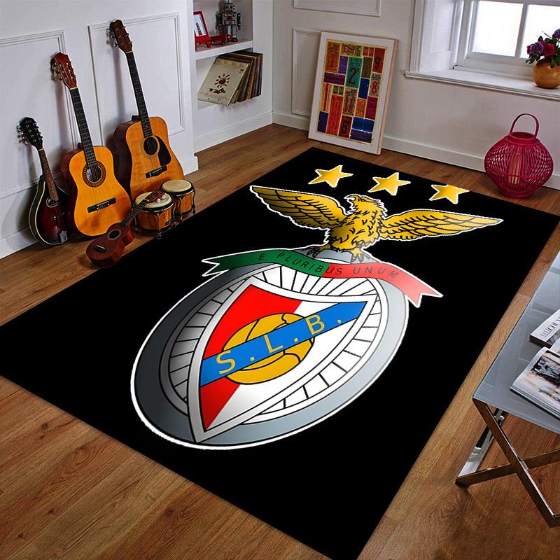 Golden Eagle Emblem with Stars and Shield Patterned carpet a non slip rug suitable for all seasons and any setting, gift