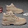 Shoes Man High Top Boots Comfort Botas Outdoor Fashion Desert Shoes Men's Platform Work Boot Wear-resistant Hiking Boot