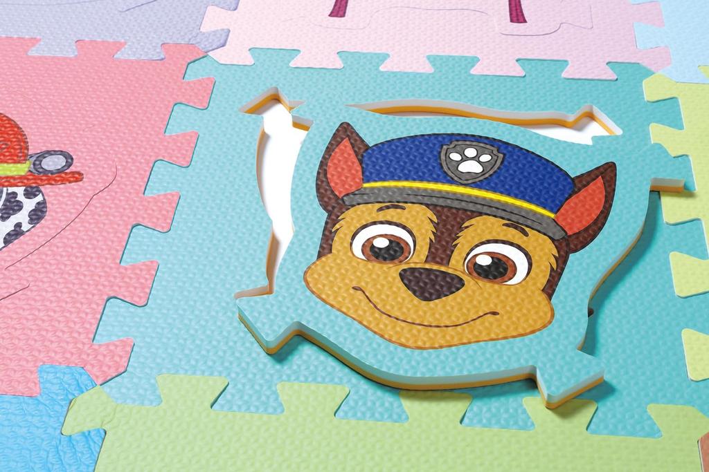 Skater Коврик-пазл 9 штук Напольный лист Игрушка Детский Щенячий патруль Мальчики IPZM1-A