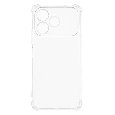 Для TECNO Spark 40 4G Чехол Усиленные Четыре Угла Противоударный Прозрачный ТПУ Чехол для Телефона