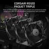 Pack de 3 ventilateurs PWM 120mm - CORSAIR - RS120