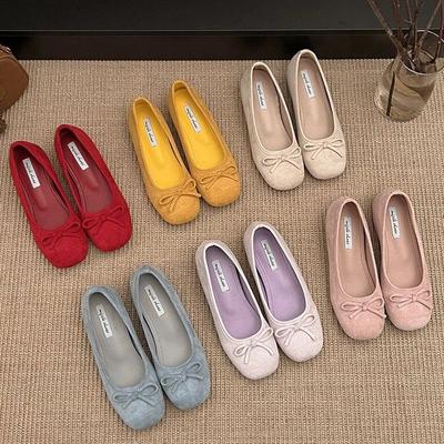 Туфли женские балетки с мягкой подошвой, маленькие, ароматные, в стиле французского ретро, вечерние, нежные серебристые, весенне-летние одинарные туфли