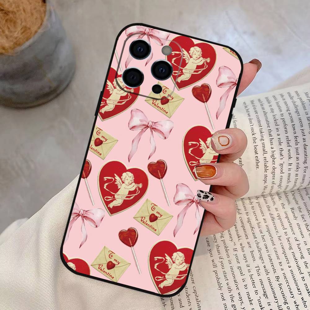 Стрела Купидона Чехол для телефона Силиконовый Мягкий Для IPhone 17 16 15 14 13 12 11 X XR Plus Pro Max Plus