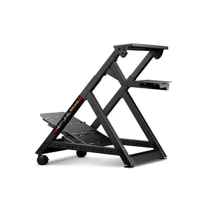 Стенд для руля Next Level Racing Wheel Stand DD – Рама из углеродистой стали, Регулируемое положение руля и педалей – NLR-S013