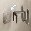No Punching Bedroom Neat Storage Shoe Drying Slippers Rack Bathroom Rack Slipper Hook Toilet Drainage Rack Wall Mounted