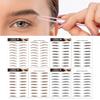 2 Sheets Waterproof Eyebrow Tattoo Stickers Hair-Like Natural Fake Eyebrows Makeup Accessories