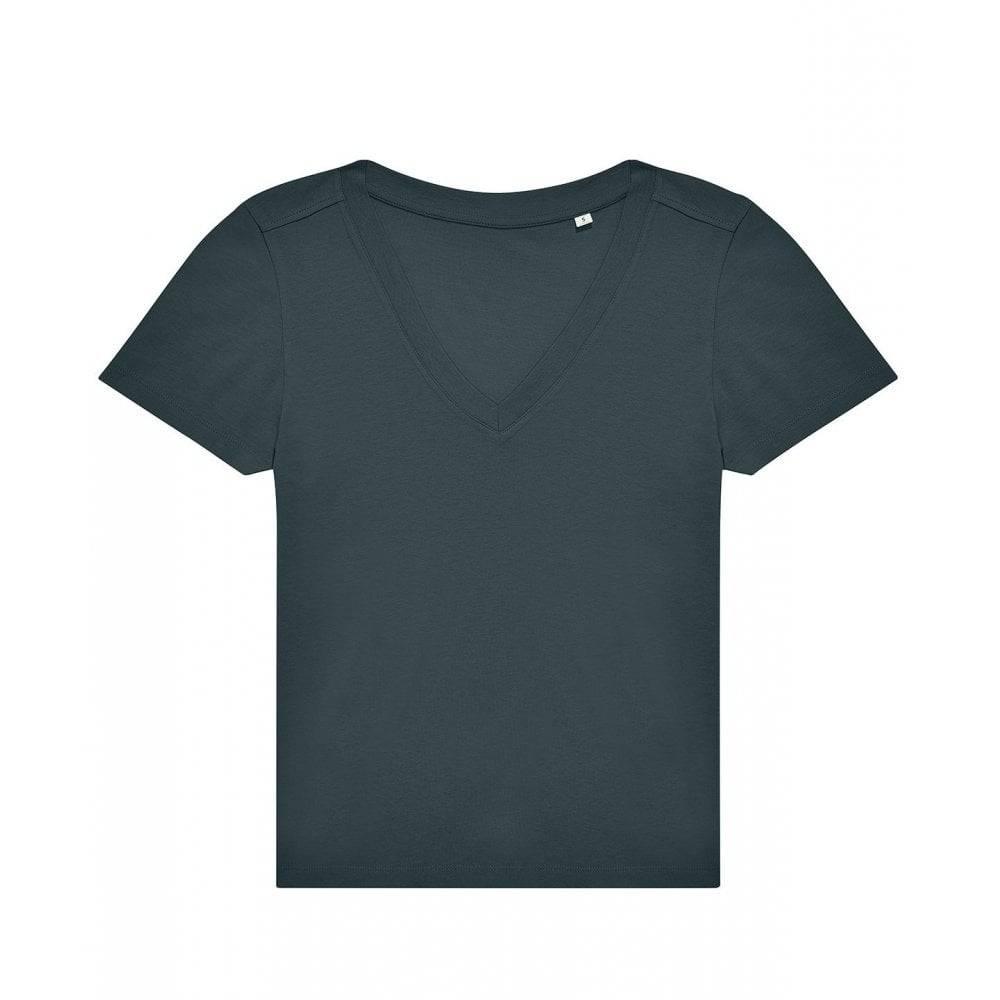 B&C Womens/Ladies #E150 V Neck T-Shirt
