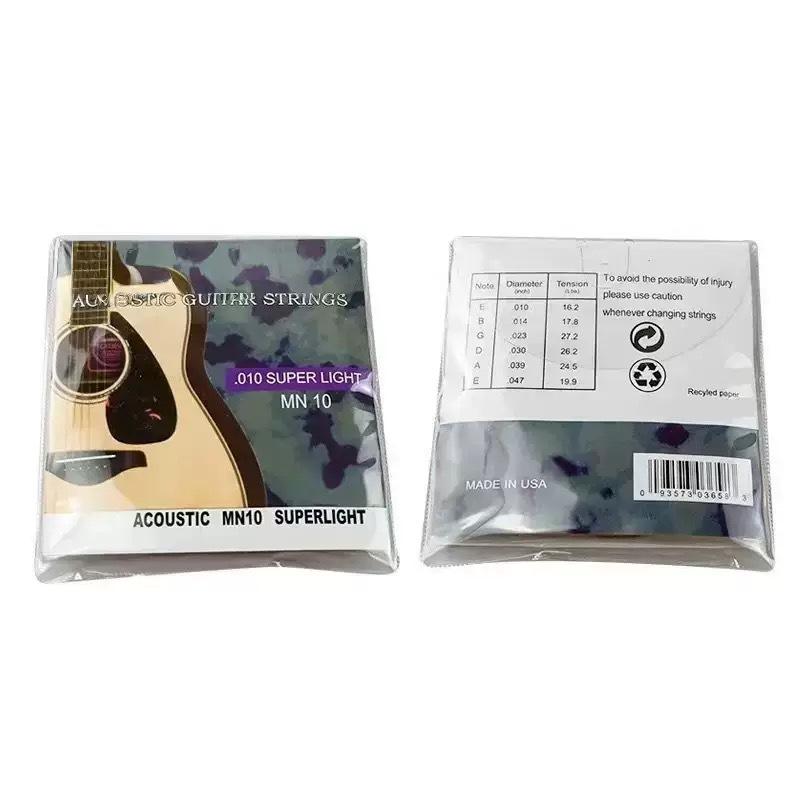 Струны для акустической и электрогитары Gibson EB, фосфорная бронза и никелированная сталь