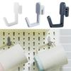 20Pcs HIPS Pegboard Holders Waterproof Hole Board Hook Practical Shelf Peg Hook  Workbench