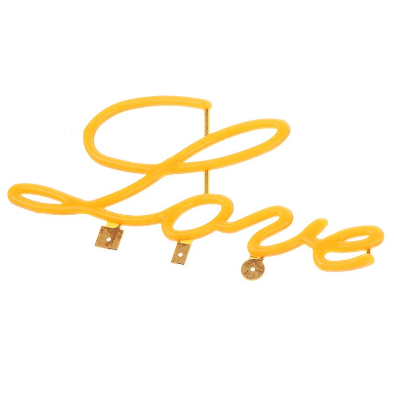 Аксессуары для лампочек Diy 3V Led Edison гибкая буква Love нить накаливания свеча диод предложение вечеринка свадьба атмосфера украшение свет