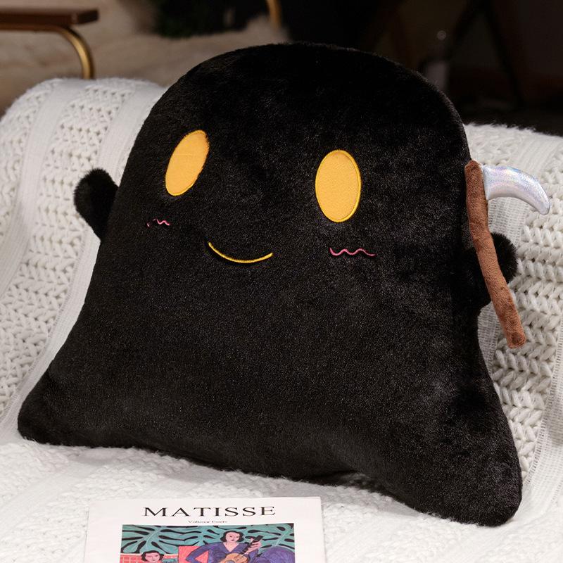 Мультяшная Мягкая Подушка-Привидение Плюшевая Игрушка Кукла Кукла-Привидение Домашняя Подушка Тряпичная Кукла Подарок на Хэллоуин